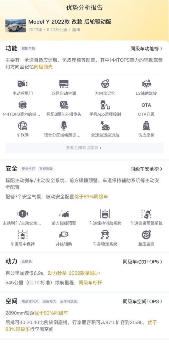 二手特斯拉Model Y 2022款深度评测：15万多入手，6.9秒破百的电动SUV值不值