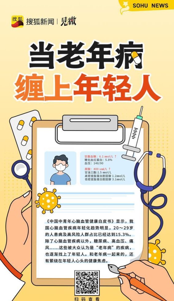 年轻人，为什么也得“老年病”？