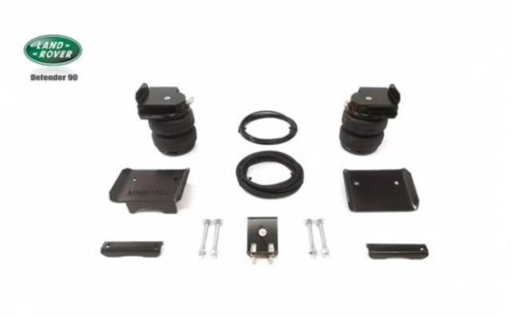 AIRBFT 4x4气囊技术提升路虎卫士90拖挂房车稳定性与舒适性