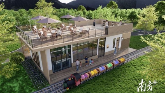 英德市峰林晓镇网红小火车升级改造启动仪式及元旦活动精彩亮相