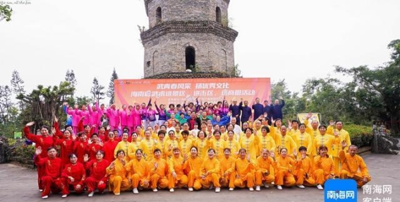 武术文化魅力全景展现 海南举办“武青春风采”文化活动