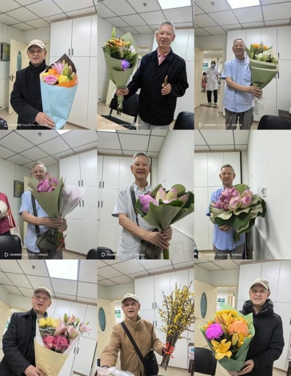 25束鲜花见证医患携手同行的健康之路
