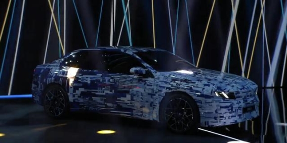 奔驰C级EV预告图曝光，豪华中型纯电市场迎来新对手