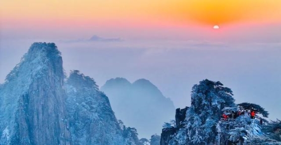 雪后黄山，梦幻般的仙境