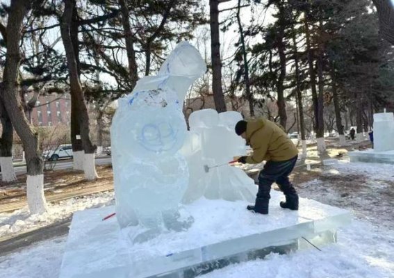 冰雪之美，文化之魂——长春新民大街冰雕景观全景解析