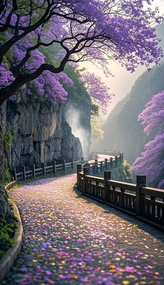 春光漫山，花海如梦