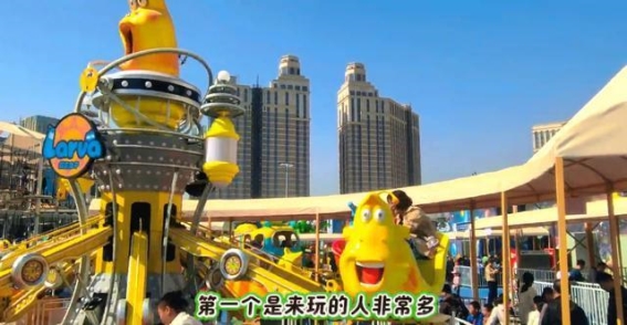 石家庄北国未来城摩森堡乐园假期人气爆棚，给孩子和家长带来无限欢乐