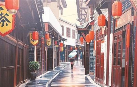 焕古镇的时光流影