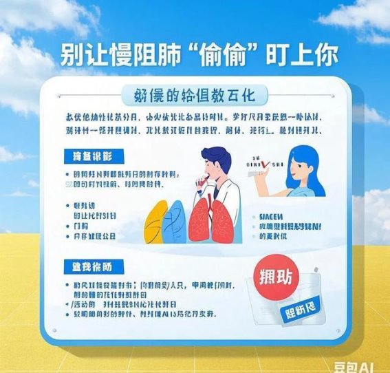 别让慢阻肺悄悄“盯上”你，早防早治更轻松